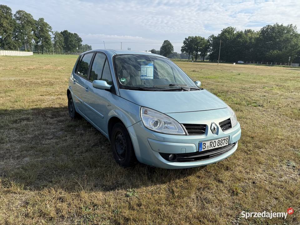 Sprzedam Renault Scenic sprowadzony 16 16v 2007 Nowy Tomyśl