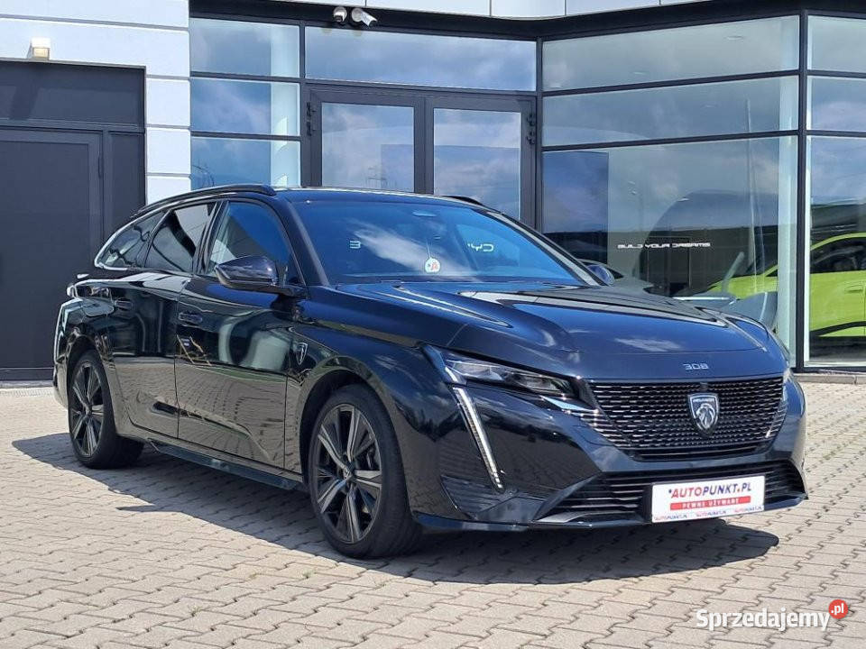 Peugeot 308 2022r El Fotel z Pamięcią Panorama Samochody osobowe