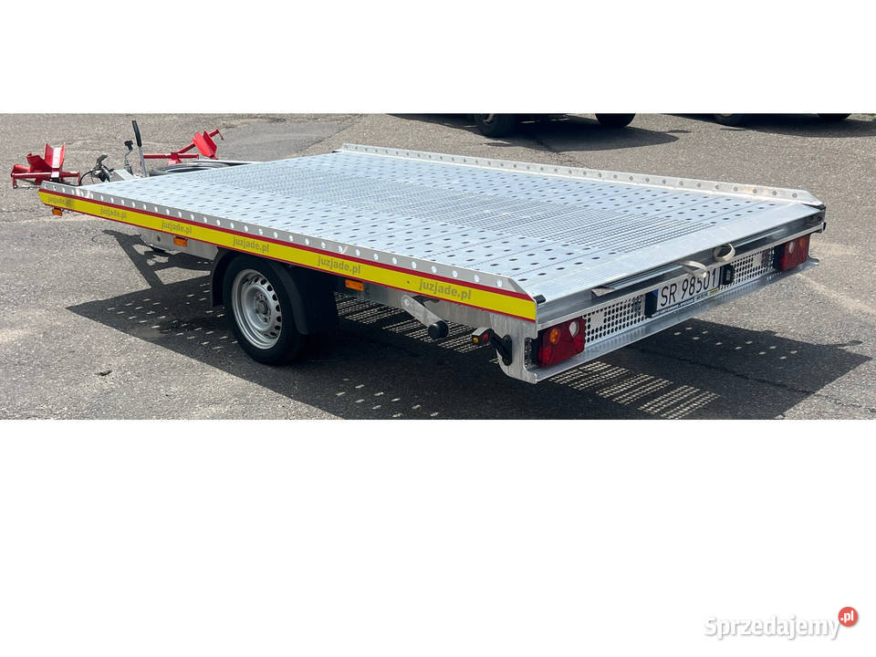 Wynajem przyczepa laweta DMC 1300 na kat B wielkopolskie Środa Wielkopolska