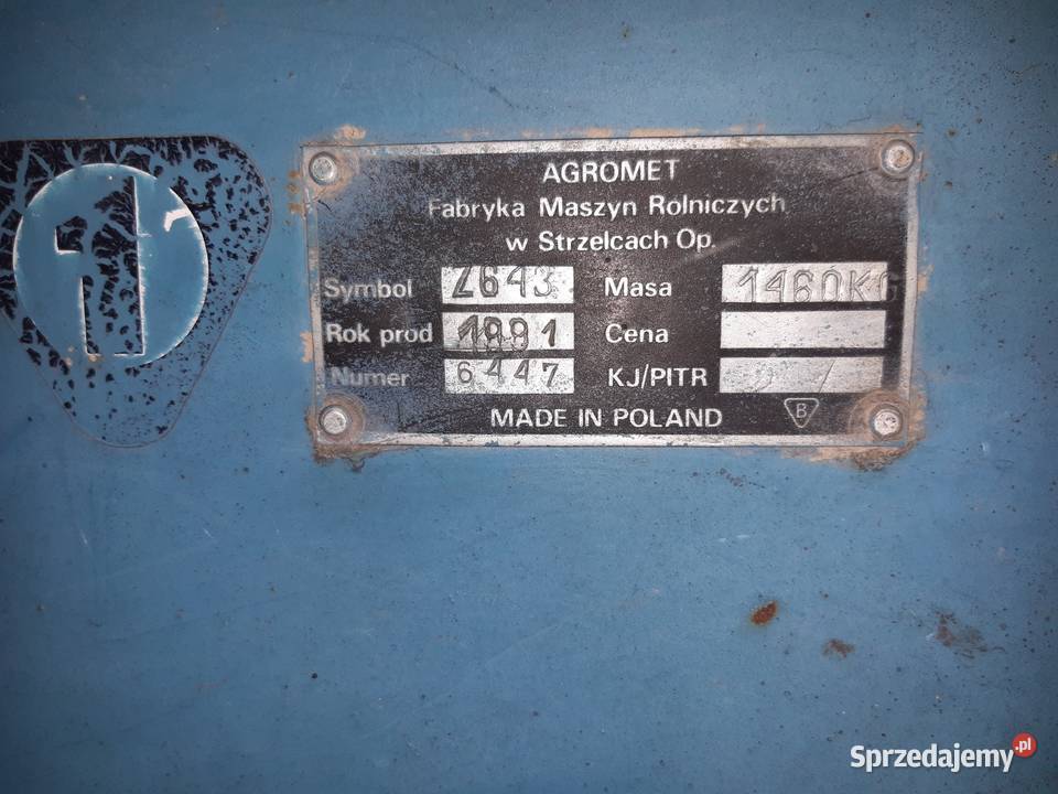 Kombajn ziemniaczany Bolko mazowieckie