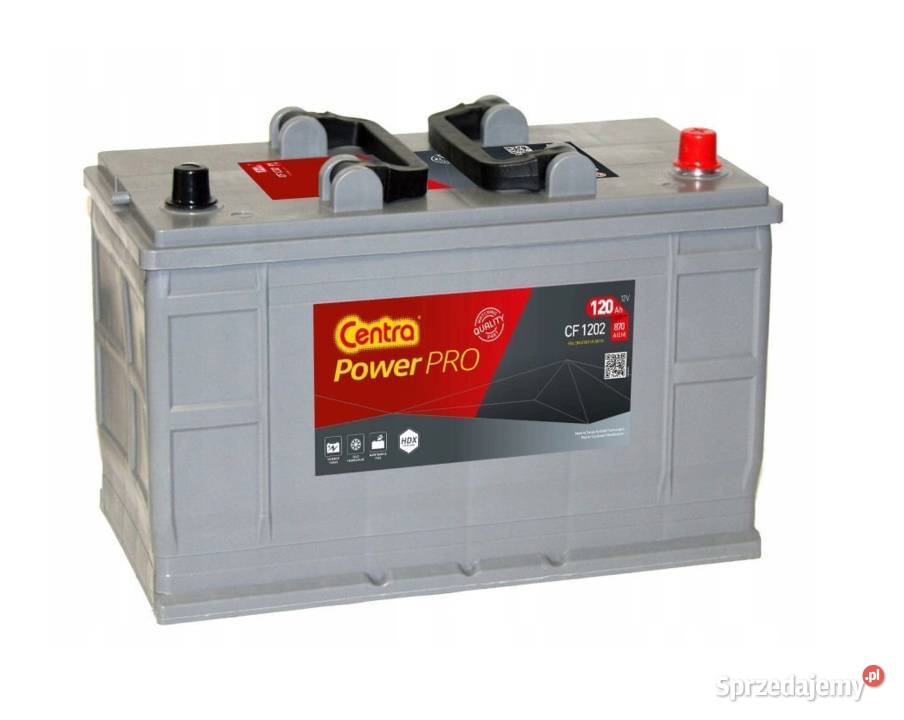 AKUMULATOR CENTRA 12V120AH 870A POWER PRO wym lubelskie Lublin