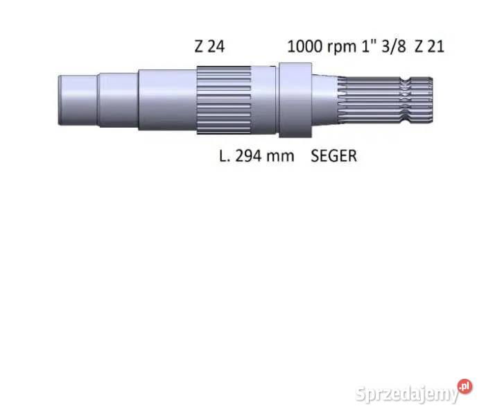 Koncówka WOM PTO Massey Ferguson 262036103690