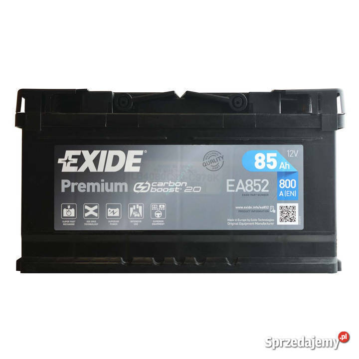 Akumulator Exide Premium 85Ah 800A osobowe Akumulatory Białystok
