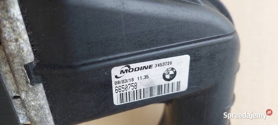 INTERCOOLER BMW X3 E83 20 30 D 6650758 3453726 Międzychód