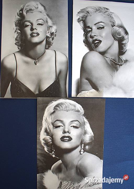 Zdjęcia Marilyn Monroe 4 sztuki 15 x 10 Chełmno