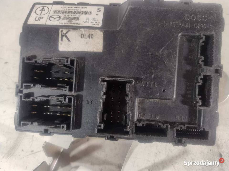 MODUŁ STEROWNIK BCM MAZDA2 MAZDA 2 II DE 07 16 D osobowe