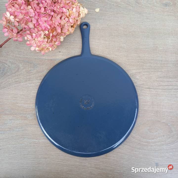 Żeliwna patelnia emaliowana Le Creuset do Patelnie i woki Warszawa