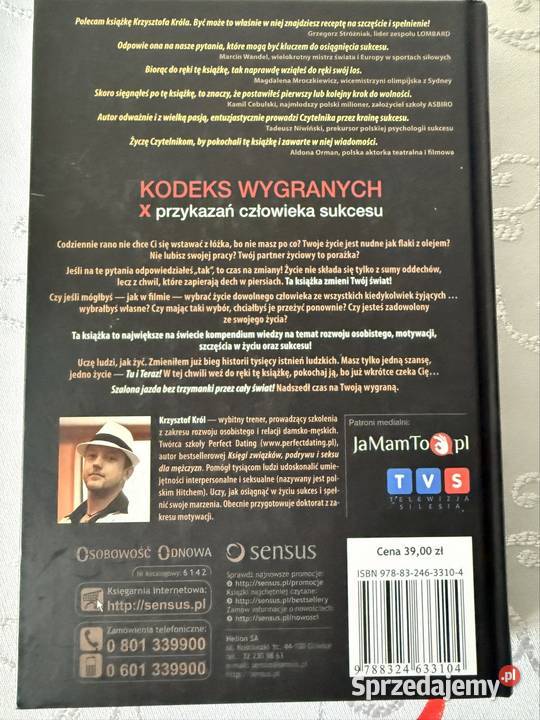 Krzysztof Król Kodeks Wygranych X przykazań Czerwionka-Leszczyny
