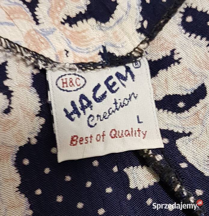 Damska prosta sukienka granatowa z krótkim małopolskie Chrzanów