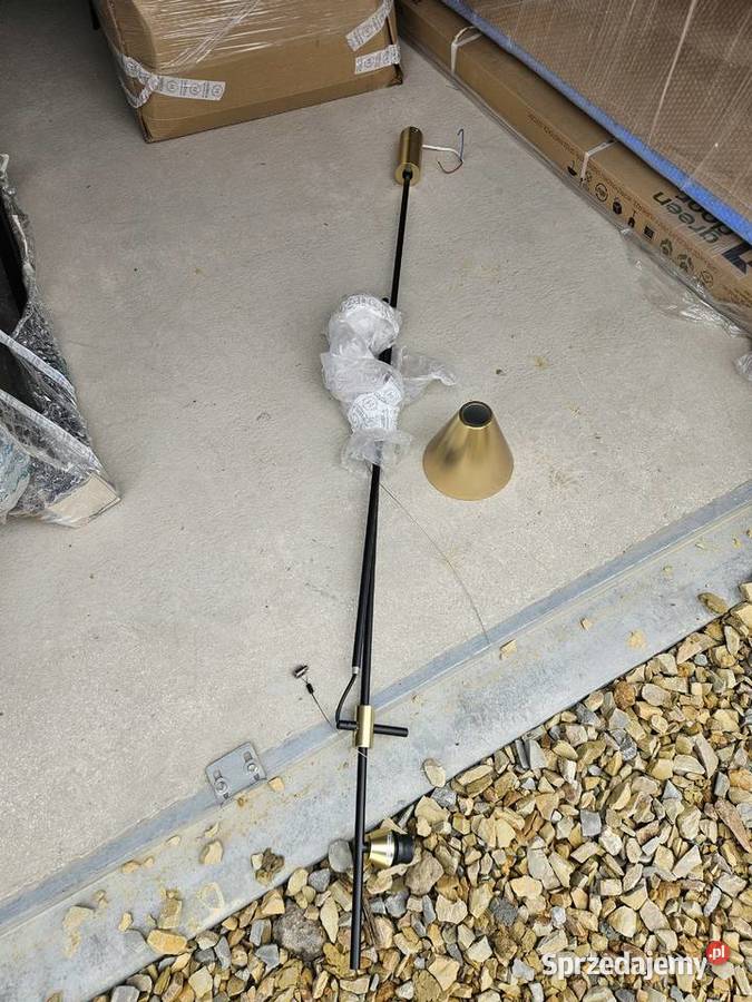 Lampa Aromas Crane złoty klosz Mysłowice sprzedam