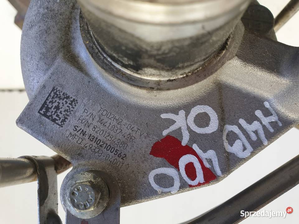 TURBOSPRĘŻARKA Renault Clio IV 09 TCe 8201234380 sprzedam