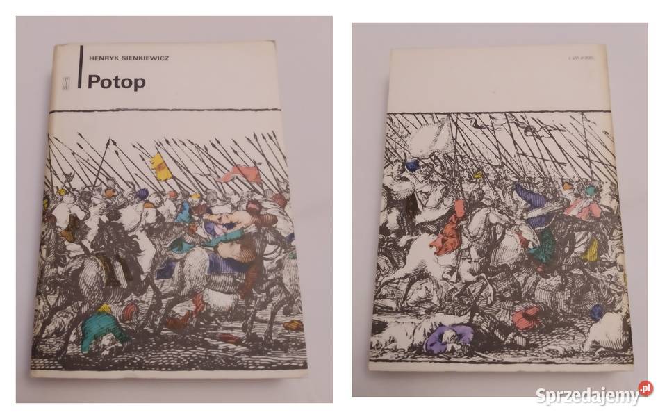 POTOP Henryk Sienkiewicz tom 1 3 Rok wydania 1984 Hajnówka sprzedam