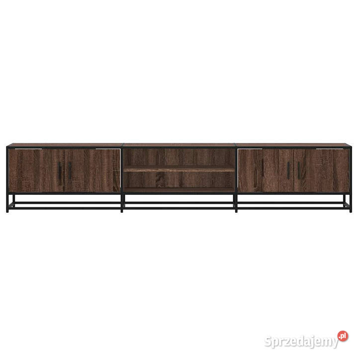 Szafka pod telewizor brązowy dąb 210x35x41 mazowieckie