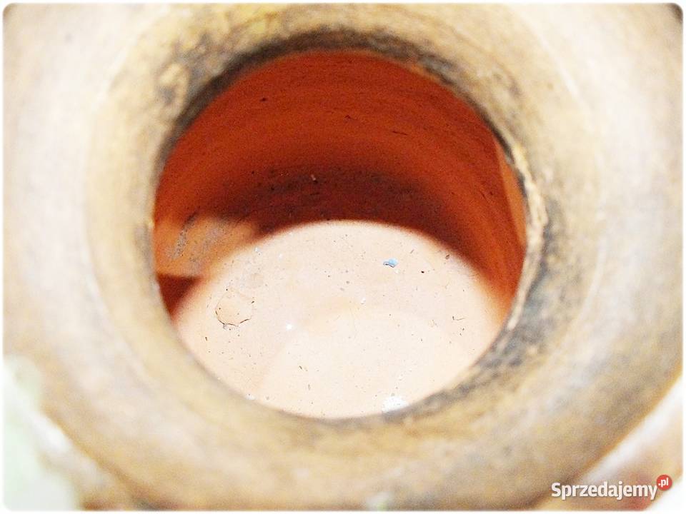 Dzbanek Dzban dekoracyjny gliniany Piękna lubuskie Żary sprzedam