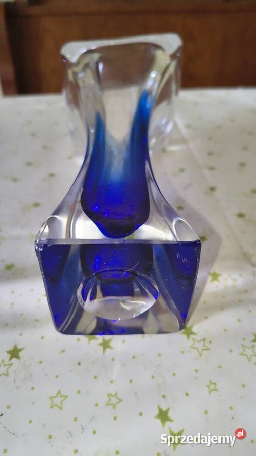 Wazon kobaltowy łódzkie Chorzew