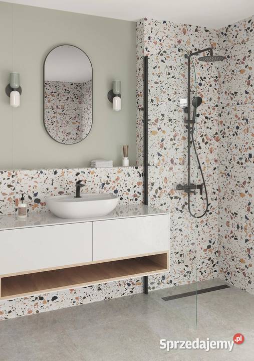 Gres AZZO WHITE 60120 imitacja lastryko Płytki uniwersalne mazowieckie Warszawa