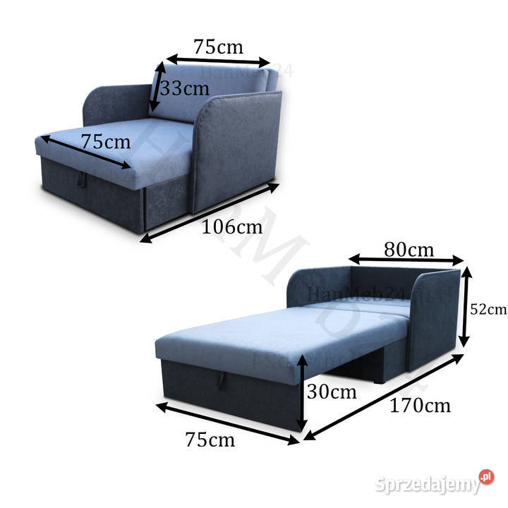 Narożnik dziecięcy KUBUŚ doskonały do małych 52cm