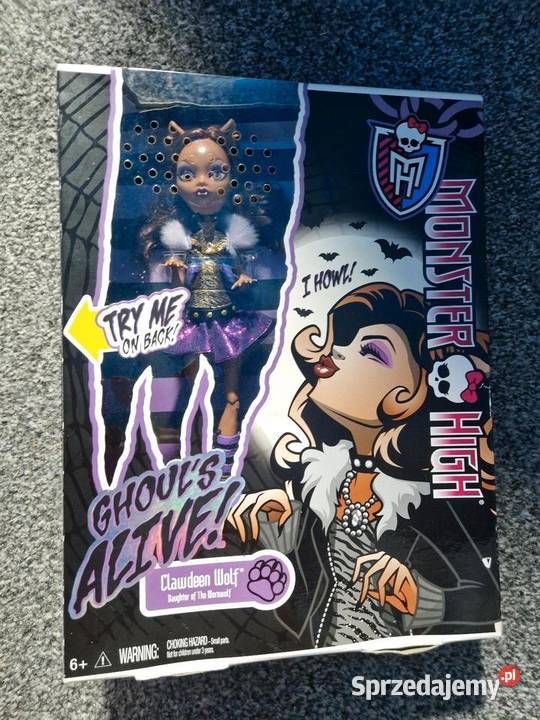 Lalka Monster High Clawdeen ghouls alive Kielce sprzedam