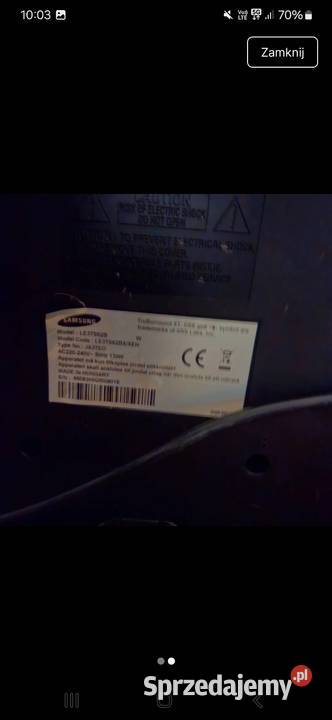 Samsung 37 łódzkie Zduńska Wola