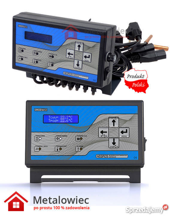 Sterownik do Pieca z podajnikiem na 2 Pompy 4 Włocławek sprzedam