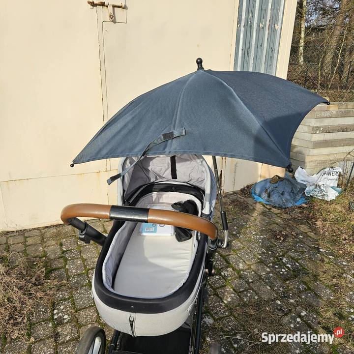 Wózek dziecięcy Mutsy Igo 2w 1 szary/srebrny Człuchów