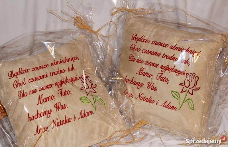 Prezent PODUSZKA na Dzień MATKI MAMY TATY z Rozmiar 40x40 Grudziądz
