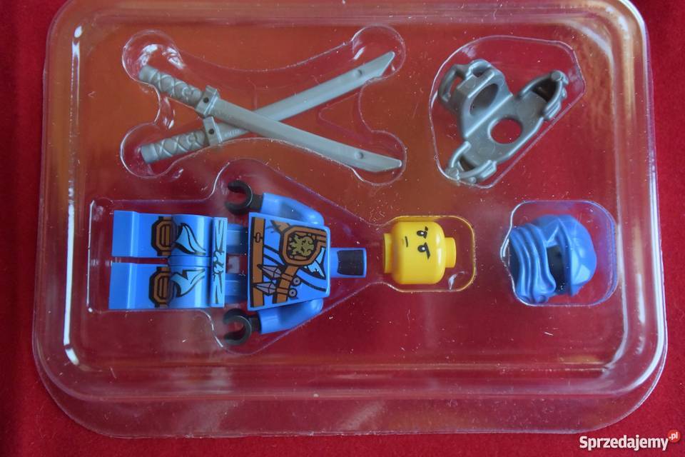 LEGO NINJAGO JAY Ninja Oryginalna NOWA Figurka Plastik  Łódź
