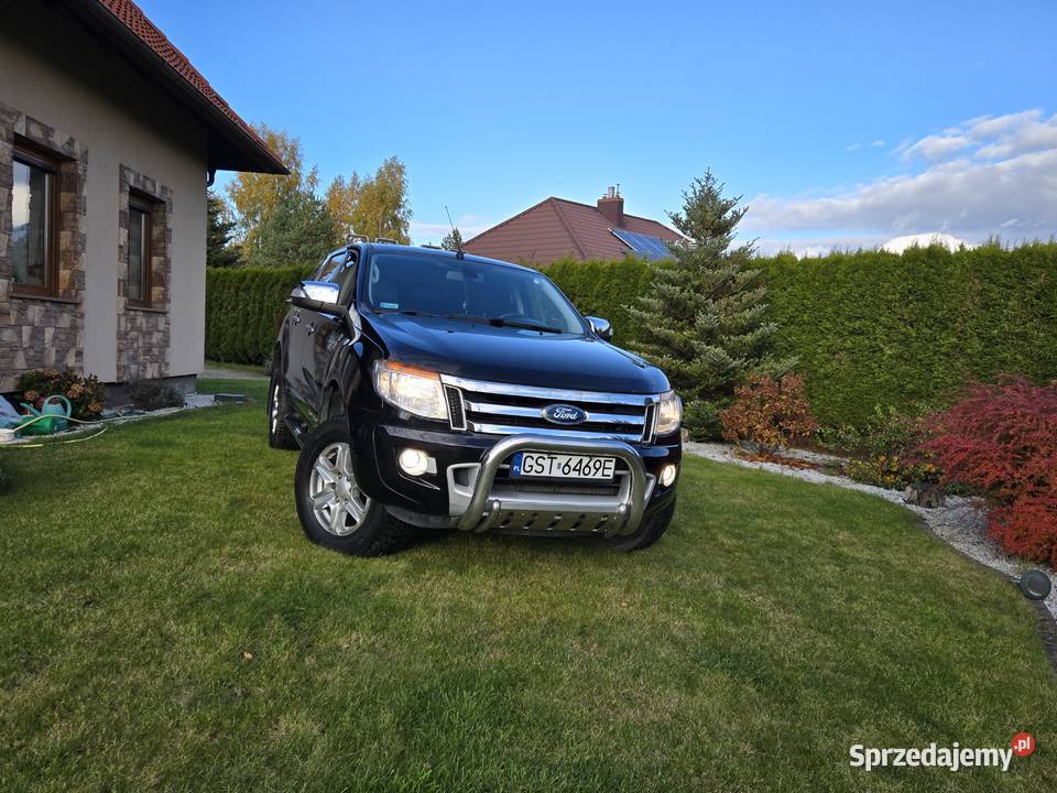 Ford Ranger 22 TDCi 4x4 DC Limited Salon Polska pomorskie Starogard Gdański