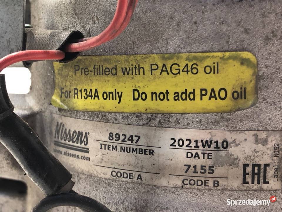 SPRĘŻARKA KLIMATYZACJI HONDA CRV III 20 150