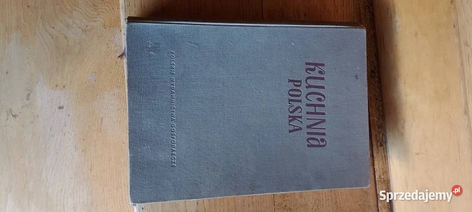 Książka Kuchnia Polska 1956 Berger PRL INNE Katowice