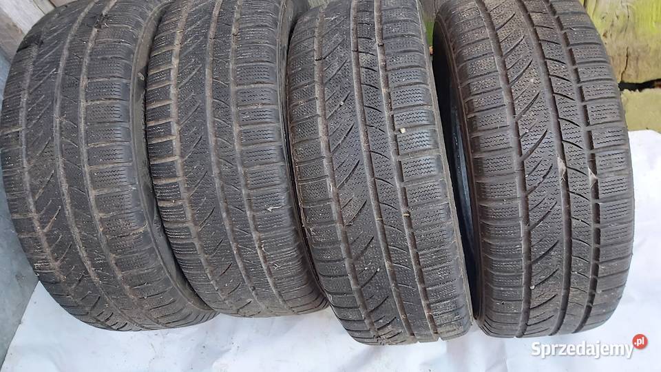 4 opony zimowe 16 x 55 x 205 Dobczyce sprzedam
