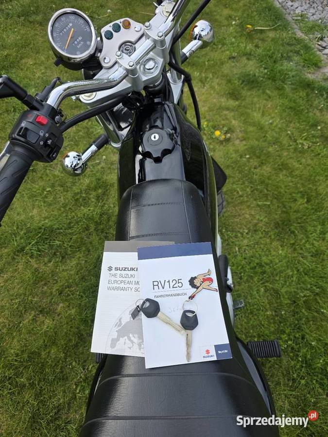 SUZUKI RV 125 VAN VAN kat B 21600km Suzuki Grabowa