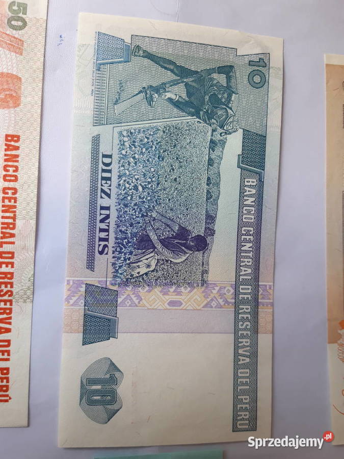 Banknot kolekcjonerski Peru Antyki Ruda Śląska