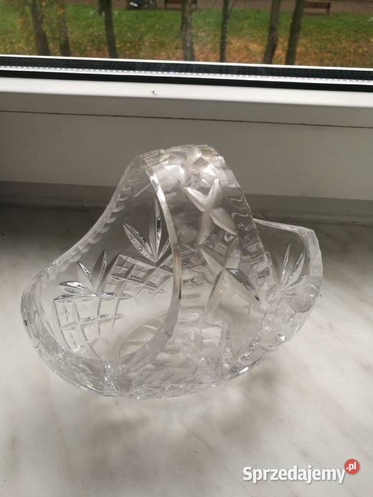 Kryształowy koszyczek prl zachodniopomorskie