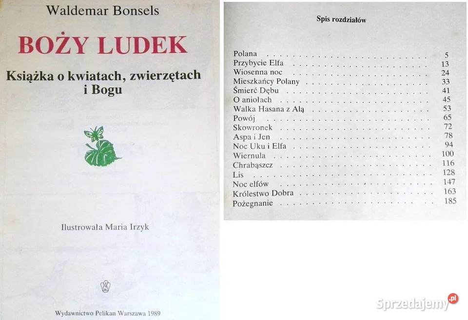 Boży ludek Waldemar Bonsels Chełm