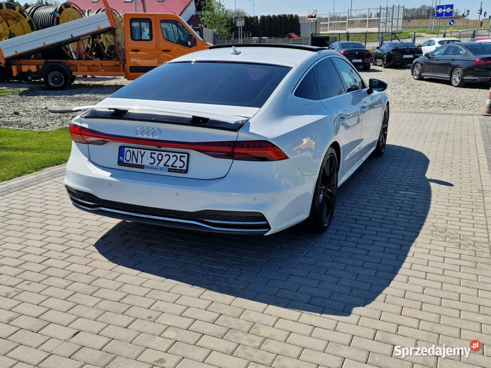 Audi A7 Sportback 30tfsi 340 Mod2022 Biała Perła tempomat Strobice