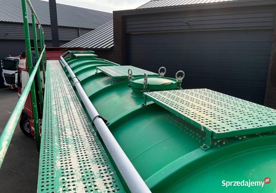 Naczepa beczka cysterna szambiarka komunalna Warszawa