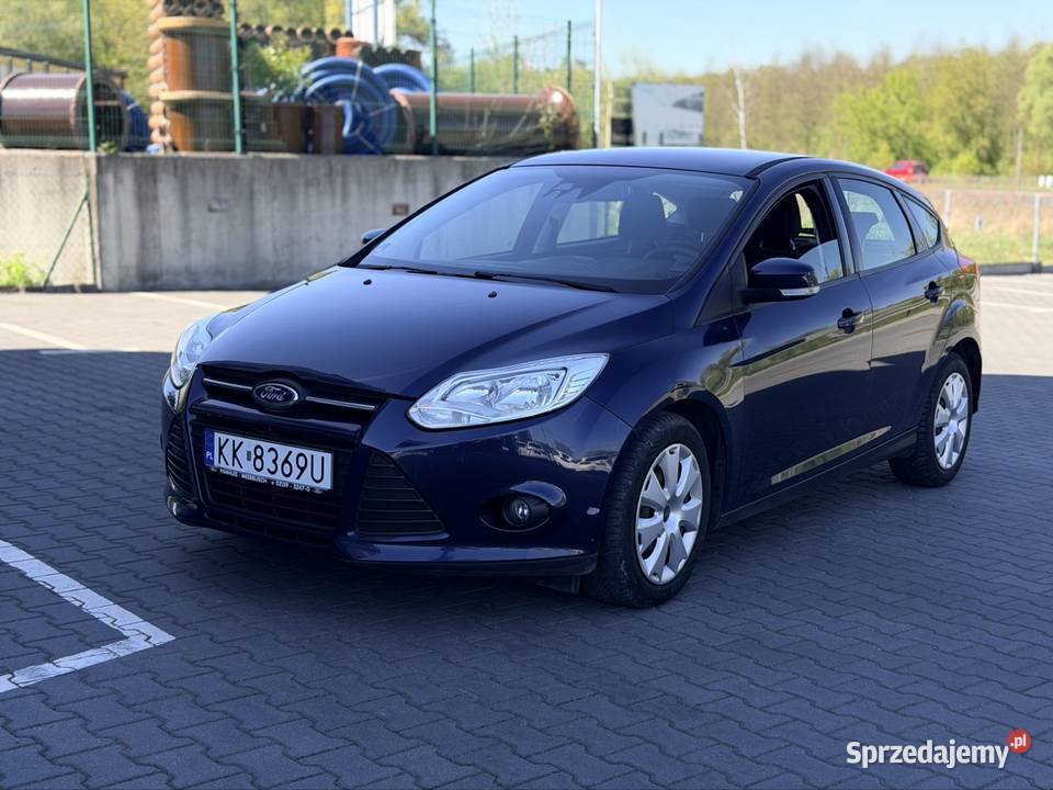 Ford Focus 16 EcoBoost 150 Gold X Klimatronik granatowy małopolskie Kraków