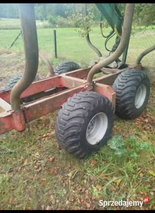 Przyczepa leśna more Maskiner 2 Drawsko