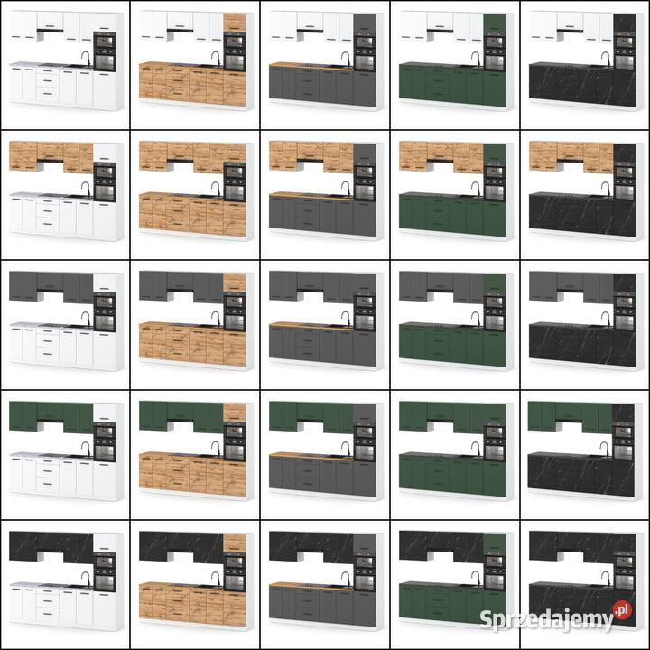 Zestaw Mebli Kuchennych Marra 26m Kuchnia 217cm Elbląg