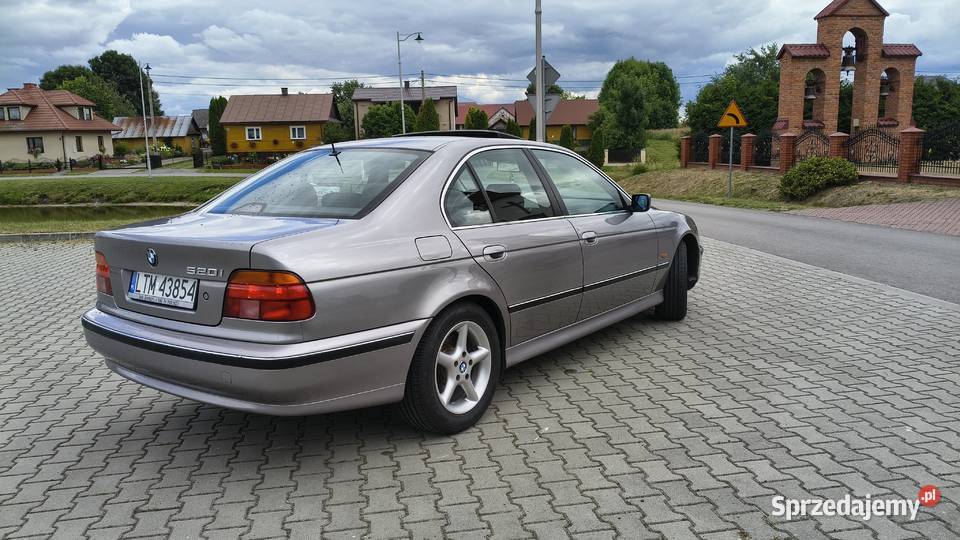 BMW E39 20 benzyna gaz zadbany egzemplarz 150KM Seria 5 Tomaszów Lubelski sprzedam