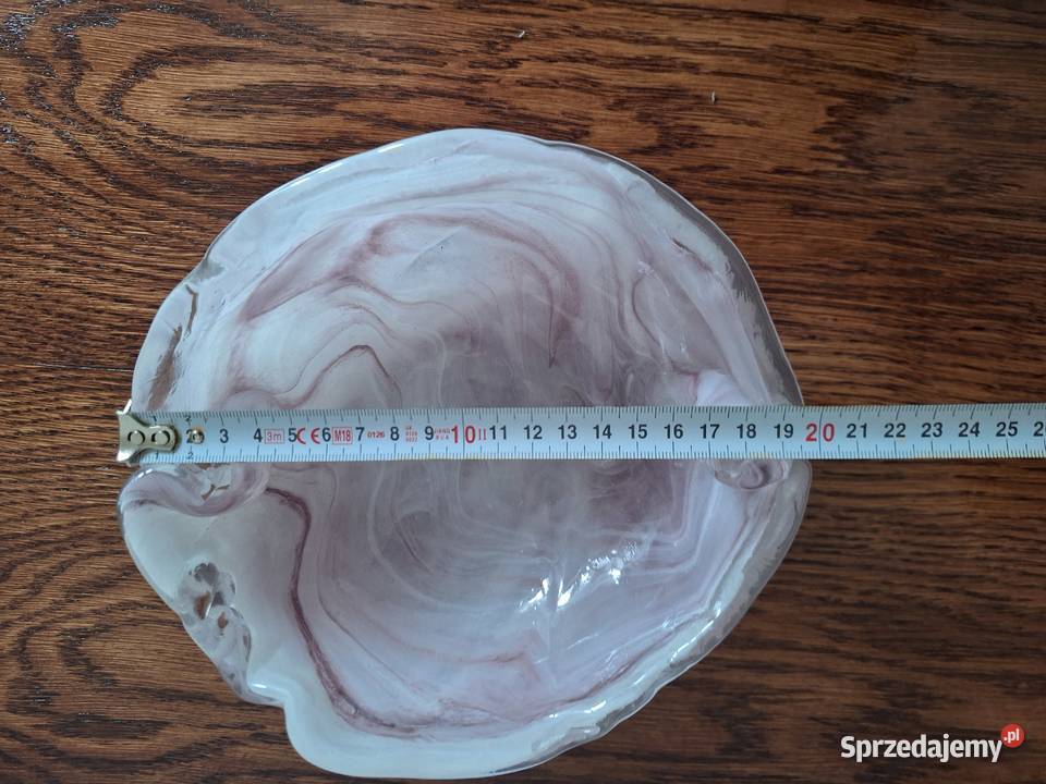 Patera salaterka miska szkło kolorowe grube Gdańsk