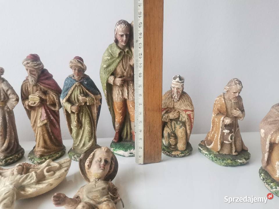 Stara przedwojenna Szopka Bożonarodzeniowa Katowice