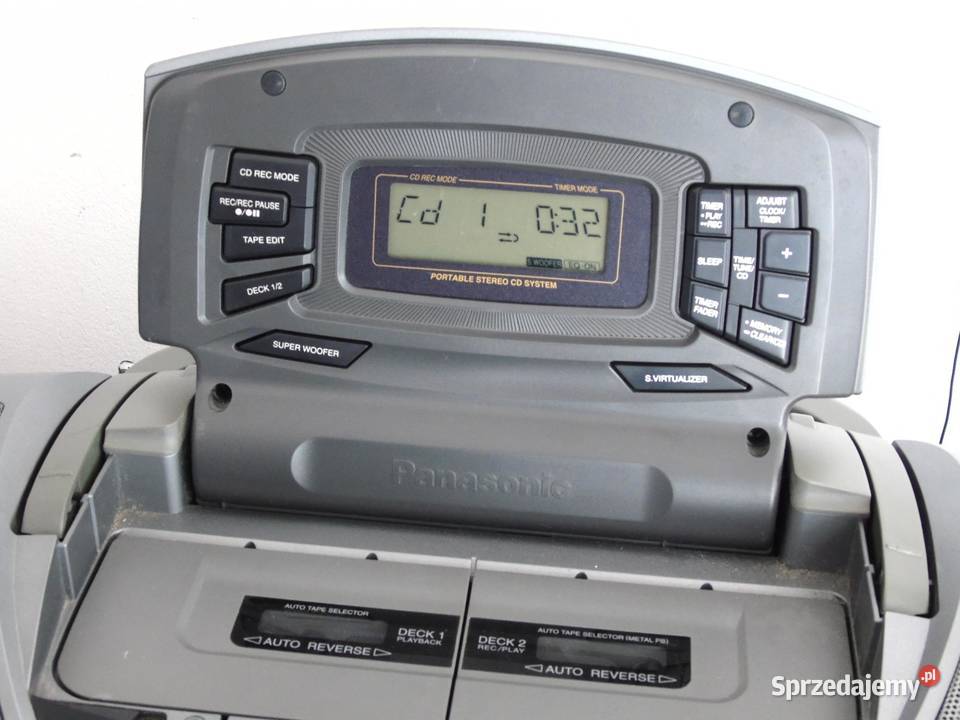 Radio odtwarzacz Panasonic RXED707 radio z CD podkarpackie