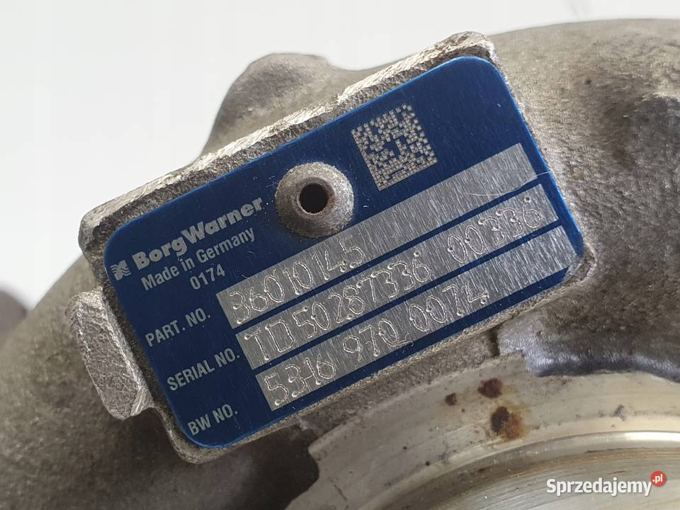 TURBOSPRĘŻARKA Volvo V60 S60 II XC60 24 D D4 Chełm sprzedam