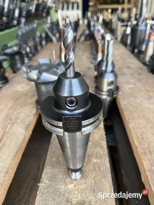 Uchwyt Oprawka SK40 10x50 z wiertłem Made in Kompresory Tuliszków