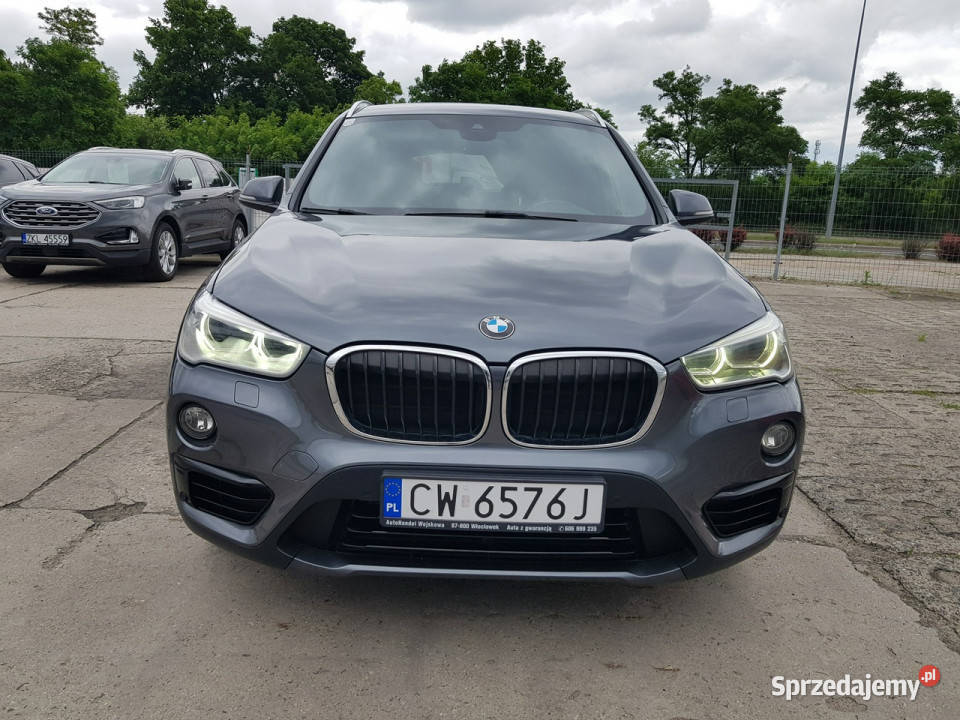 BMW X1 20d Automat SportLine Klimatronik kurtyny powietrzne kujawsko-pomorskie Włocławek