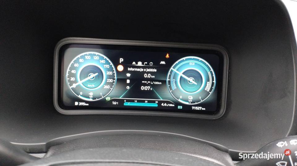 Hyundai Kona Hybrid 16 Automat 141 super stan poduszka powietrzna Bielsko-Biała