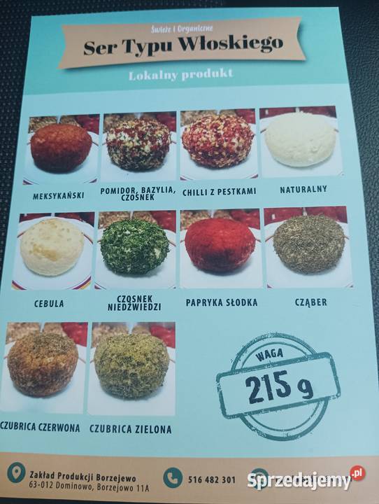 Serek wędzony włoskiego Sery Środa Wielkopolska