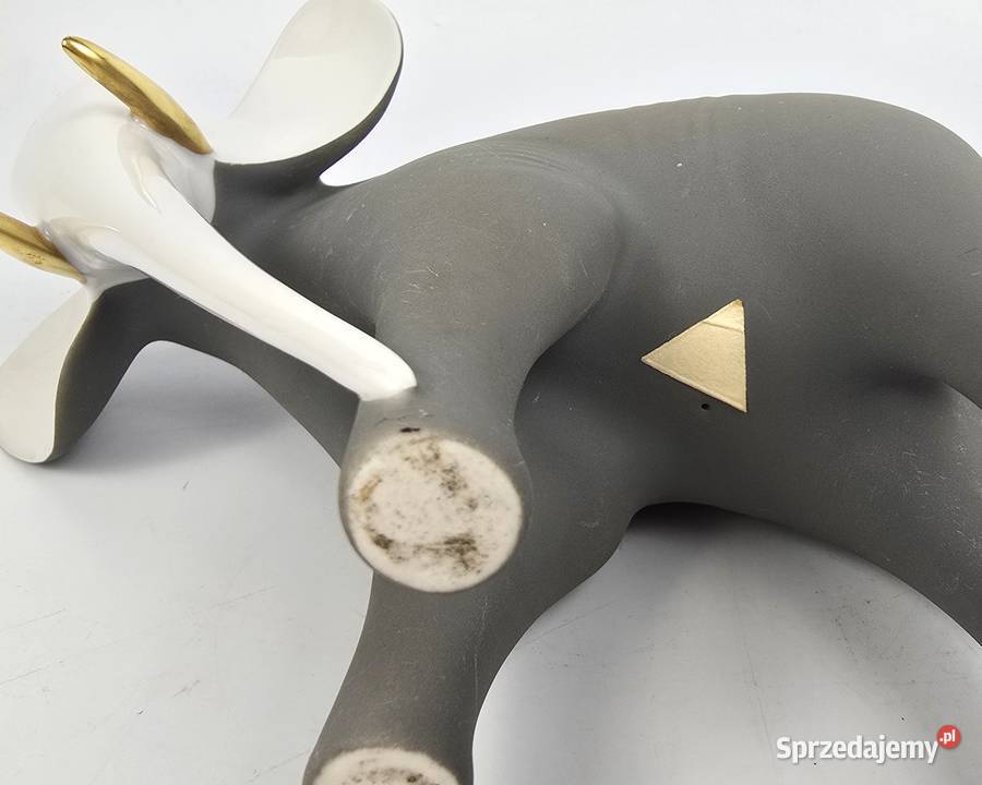 Look Słoń projektant Jaroslav Jeek styl Porcelana i szkło Bronisze sprzedam